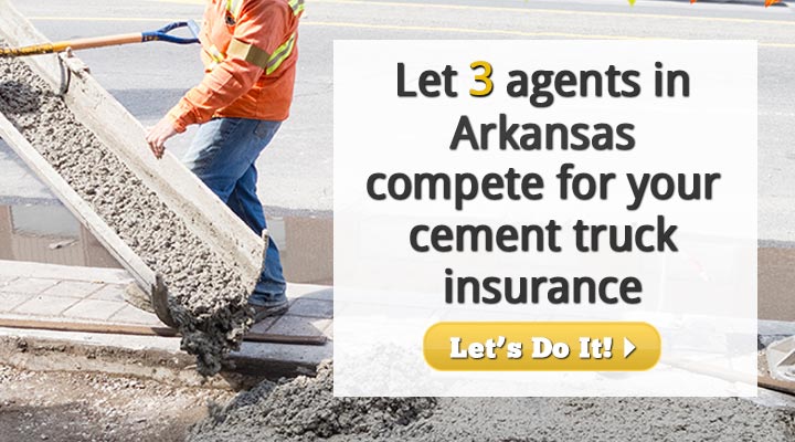 Arkansas Cement Truck Insurance Quotes